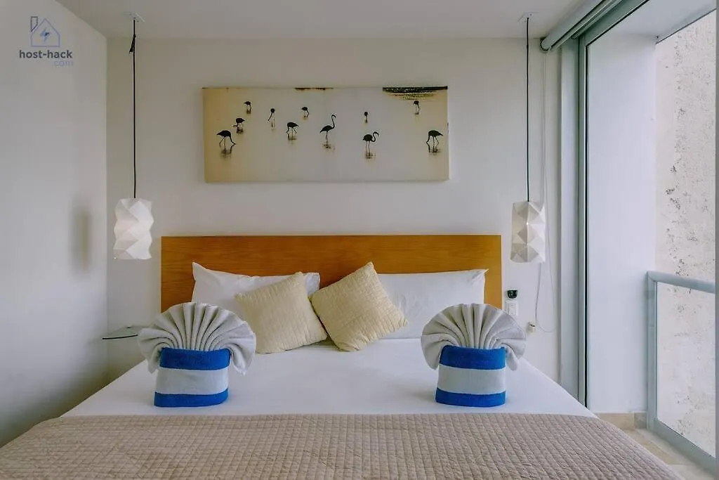 Comfy Aptartment With Pool Near 5Th Avenue & Mamitas Beach - Danzamar 3 Playa del Carmen 0*,  Mexico