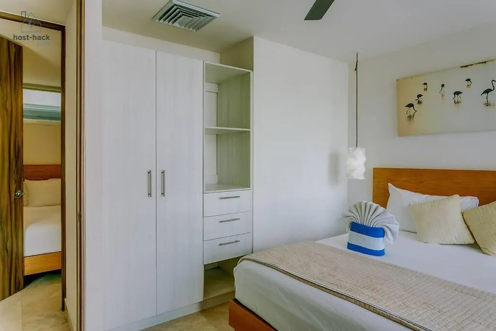 Apartment Comfy Aptartment With Pool Near 5Th Avenue & Mamitas Beach - Danzamar 3 Playa del Carmen Mexico