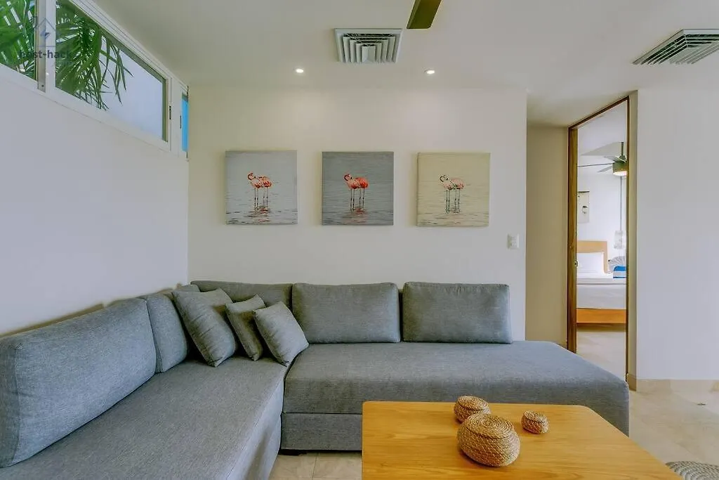 Comfy Aptartment With Pool Near 5Th Avenue & Mamitas Beach - Danzamar 3 Playa del Carmen Mexico
