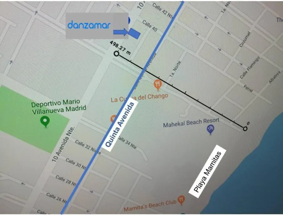 Comfy Aptartment With Pool Near 5Th Avenue & Mamitas Beach - Danzamar 3 Playa del Carmen